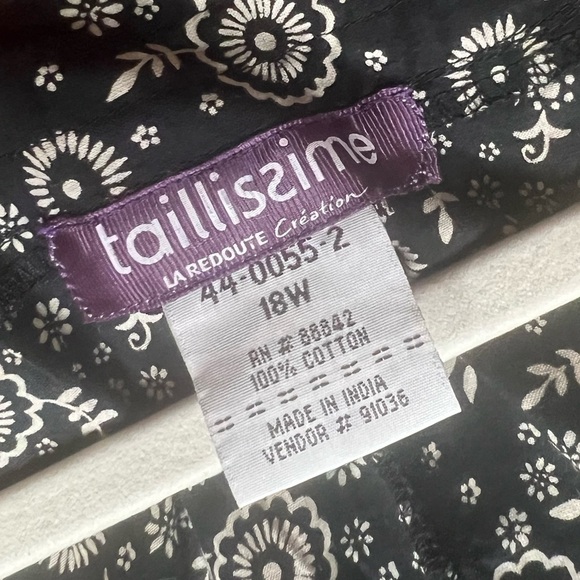 Taillissime La Redoute Creation Wrap Dress Ditsy Floral 18W - Picture 5 of 6